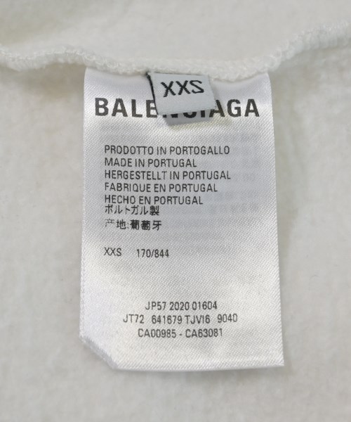 BALENCIAGA（バレンシアガ）パーカー 白 サイズ:XXS メンズ/2200625534036