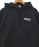 BALENCIAGA（バレンシアガ）パーカー 黒 サイズ:XS メンズ/2200625866021