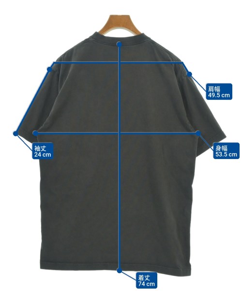 BALENCIAGA（バレンシアガ）Tシャツ・カットソー グレー サイズ:XXS メンズ/2200625915026