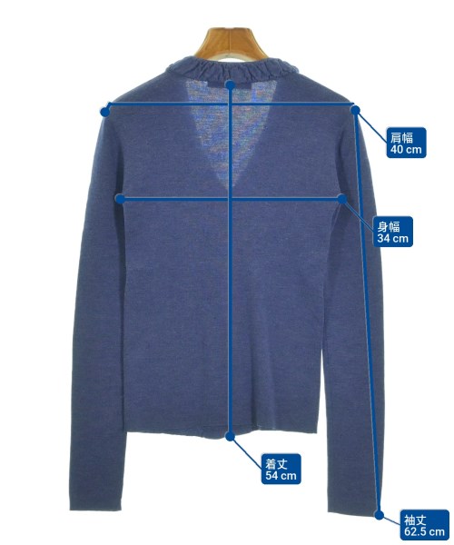 BALENCIAGA（バレンシアガ）ニット・セーター 紺 サイズ:38(S位) レディース/2200626319137