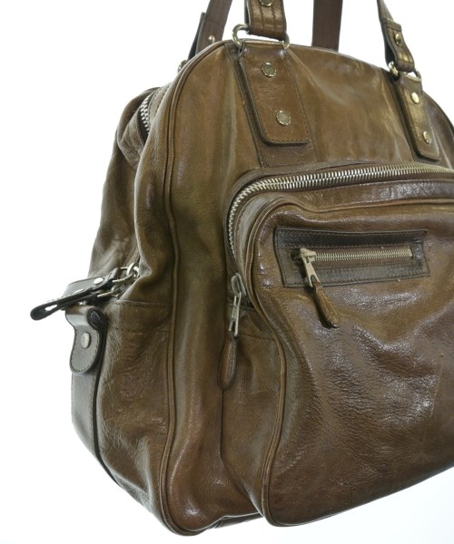 BALENCIAGA（バレンシアガ）ボストンバッグ 茶 サイズ:- メンズ/2200626384036