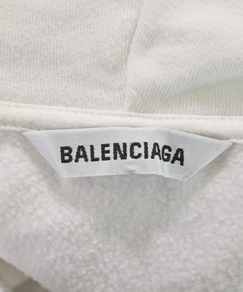 BALENCIAGA（バレンシアガ）パーカー 白 サイズ:XS レディース/2200625630028