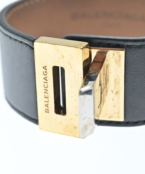 BALENCIAGA（バレンシアガ）ブレスレット・バングル 黒 サイズ:- レディース/2200626264192