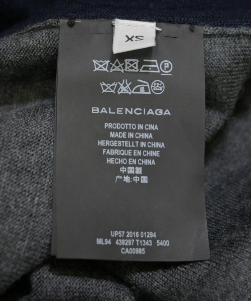 BALENCIAGA（バレンシアガ）ニット・セーター 紺 サイズ:XS レディース/2200627339127