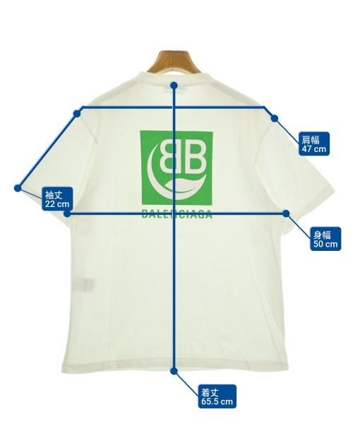 BALENCIAGA（バレンシアガ）Tシャツ・カットソー 白 サイズ:XS レディース/2200627339349