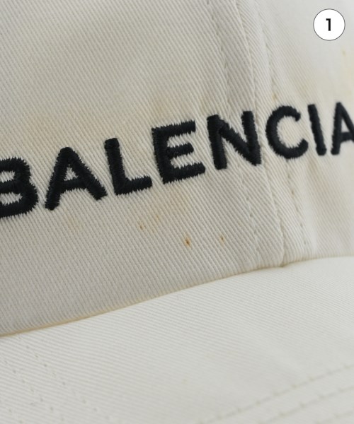 BALENCIAGA（バレンシアガ）キャップ 白 サイズ:- レディース/2200627339486