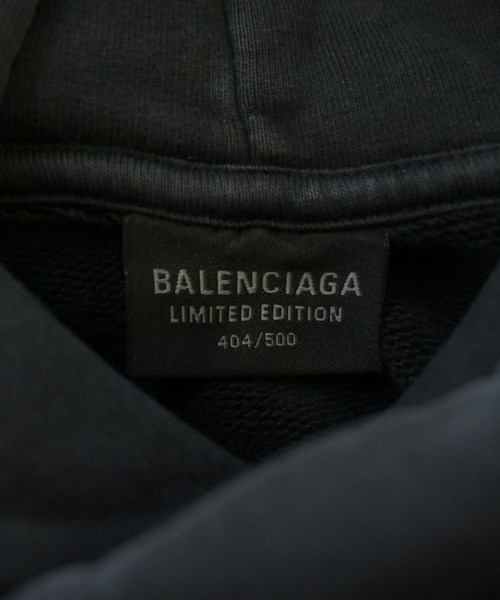 BALENCIAGA（バレンシアガ）パーカー 黒 サイズ:L メンズ/2200629202054