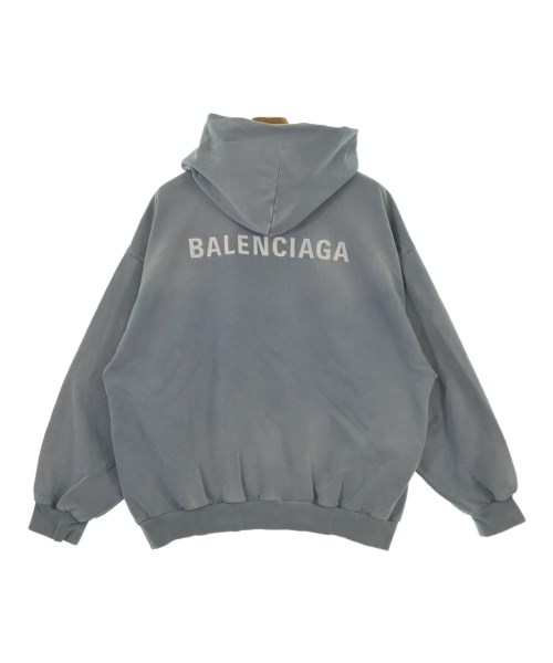 BALENCIAGA（バレンシアガ）パーカー 青 サイズ:XL メンズ/2200628875051