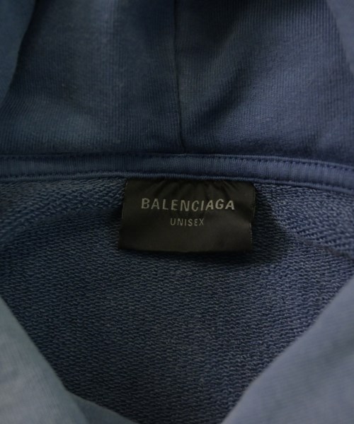 BALENCIAGA（バレンシアガ）パーカー 青 サイズ:XL メンズ/2200628875051