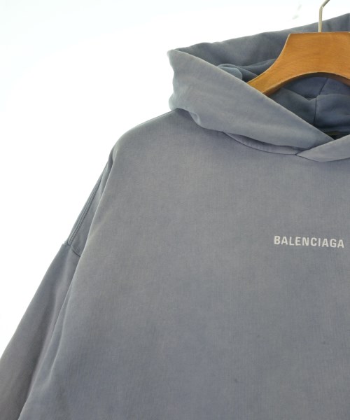 BALENCIAGA（バレンシアガ）パーカー 青 サイズ:XL メンズ/2200628875051