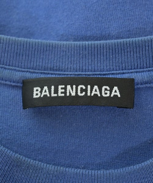 BALENCIAGA（バレンシアガ）Tシャツ・カットソー 青 サイズ:M メンズ/2200630000137