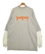 BALENCIAGA（バレンシアガ）Tシャツ・カットソー グレー サイズ:L メンズ/2200630685037