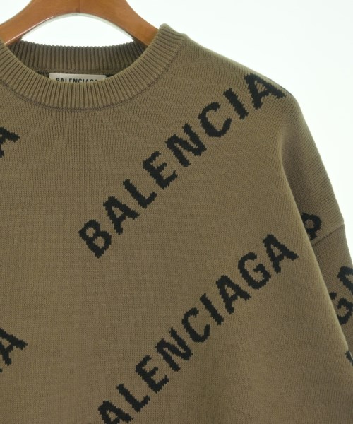 BALENCIAGA（バレンシアガ）ニット・セーター 茶 サイズ:XS メンズ/2200631472018