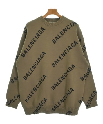 バレンシアガ　ニット　メンズXSサイズ BALENCIAGA（バレンシアガ）ニット・セーター 茶 サイズ:XS メンズ