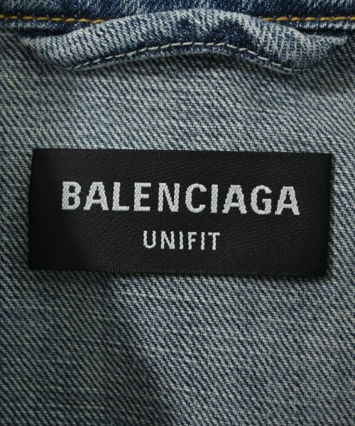 BALENCIAGA（バレンシアガ）デニムジャケット 青 サイズ:4(XL位) メンズ/2200631767220