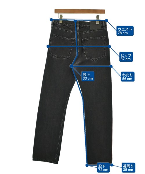 BALENCIAGA（バレンシアガ）デニムパンツ 黒 サイズ:30(M位) メンズ/2200632099108