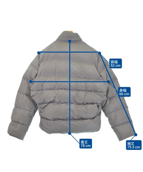 BALENCIAGA（バレンシアガ）ダウンジャケット/ダウンベスト グレー サイズ:48(L位) メンズ/2200632413010