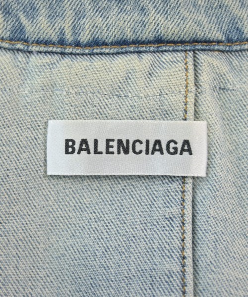 BALENCIAGA（バレンシアガ）デニムジャケット 青 サイズ:L メンズ/2200633466039