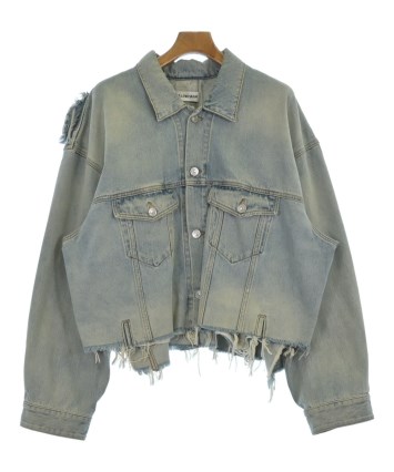 BALENCIAGA（バレンシアガ）デニムジャケット 青 サイズ:L メンズ