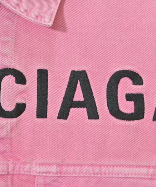 BALENCIAGA（バレンシアガ）デニムジャケット ピンク サイズ:34(XXS位) レディース/2200634475016