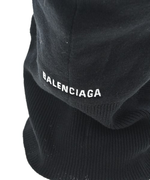 BALENCIAGA（バレンシアガ）ニットキャップ・ビーニー 黒 サイズ:- メンズ/2200634475047