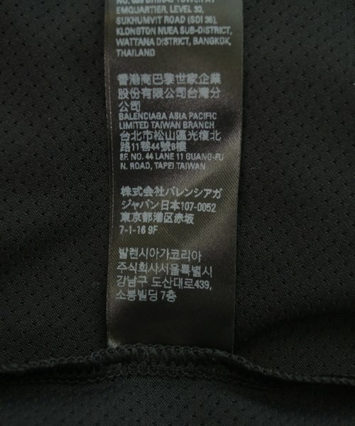 BALENCIAGA（バレンシアガ）Tシャツ・カットソー 黒 サイズ:M メンズ/2200634560071