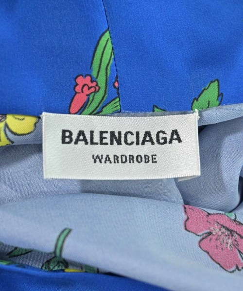 BALENCIAGA（バレンシアガ）カジュアルシャツ 青 サイズ:34(XS位) レディース/2200609590058