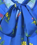 BALENCIAGA（バレンシアガ）カジュアルシャツ 青 サイズ:34(XS位) レディース/2200609590058