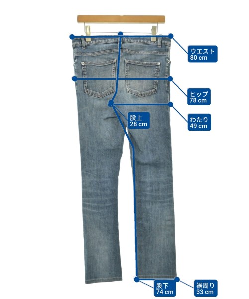BALENCIAGA（バレンシアガ）デニムパンツ 青 サイズ:29(L位) レディース/2200610305030