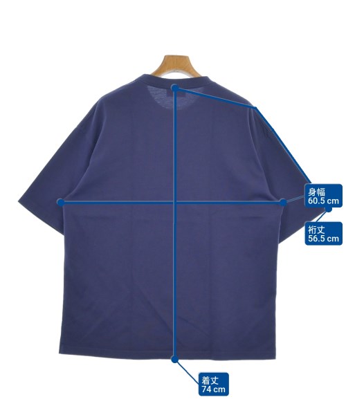 BALENCIAGA（バレンシアガ）Tシャツ・カットソー 紺 サイズ:M メンズ/2200611366160