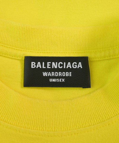 BALENCIAGA（バレンシアガ）Tシャツ・カットソー 黄 サイズ:XS メンズ/2200611366177