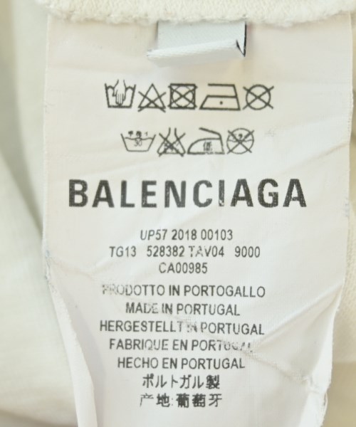 BALENCIAGA（バレンシアガ）Tシャツ・カットソー 白 サイズ:S メンズ/2200611368065