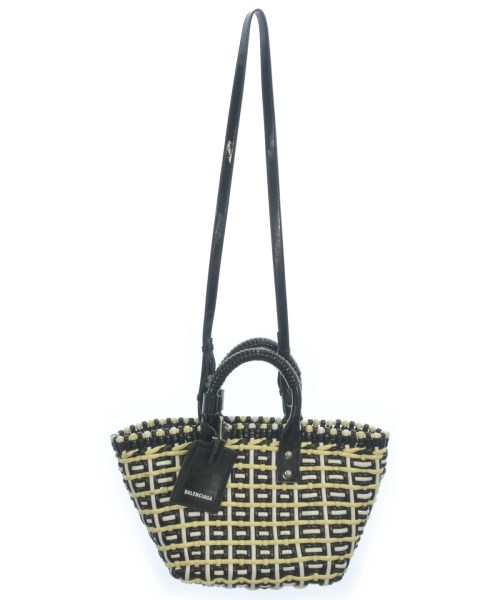 BALENCIAGA（バレンシアガ）かごバッグ 黒 サイズ:- レディース/2200611595171