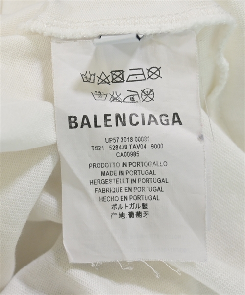 BALENCIAGA（バレンシアガ）Tシャツ・カットソー 白 サイズ:XS レディース/2200611765024