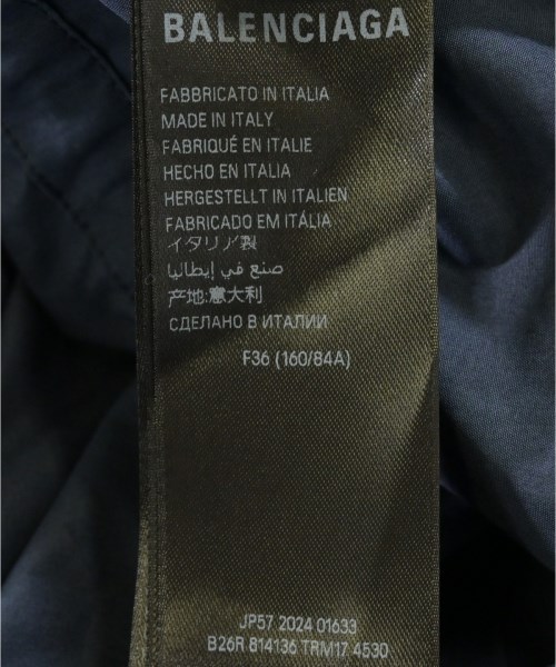 BALENCIAGA（バレンシアガ）ワンピース 紺 サイズ:36(XS位) レディース/2200612467026