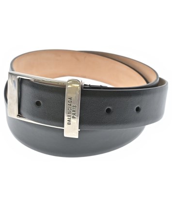 BALENCIAGA（バレンシアガ）ベルト 黒 サイズ:80(M位) メンズ