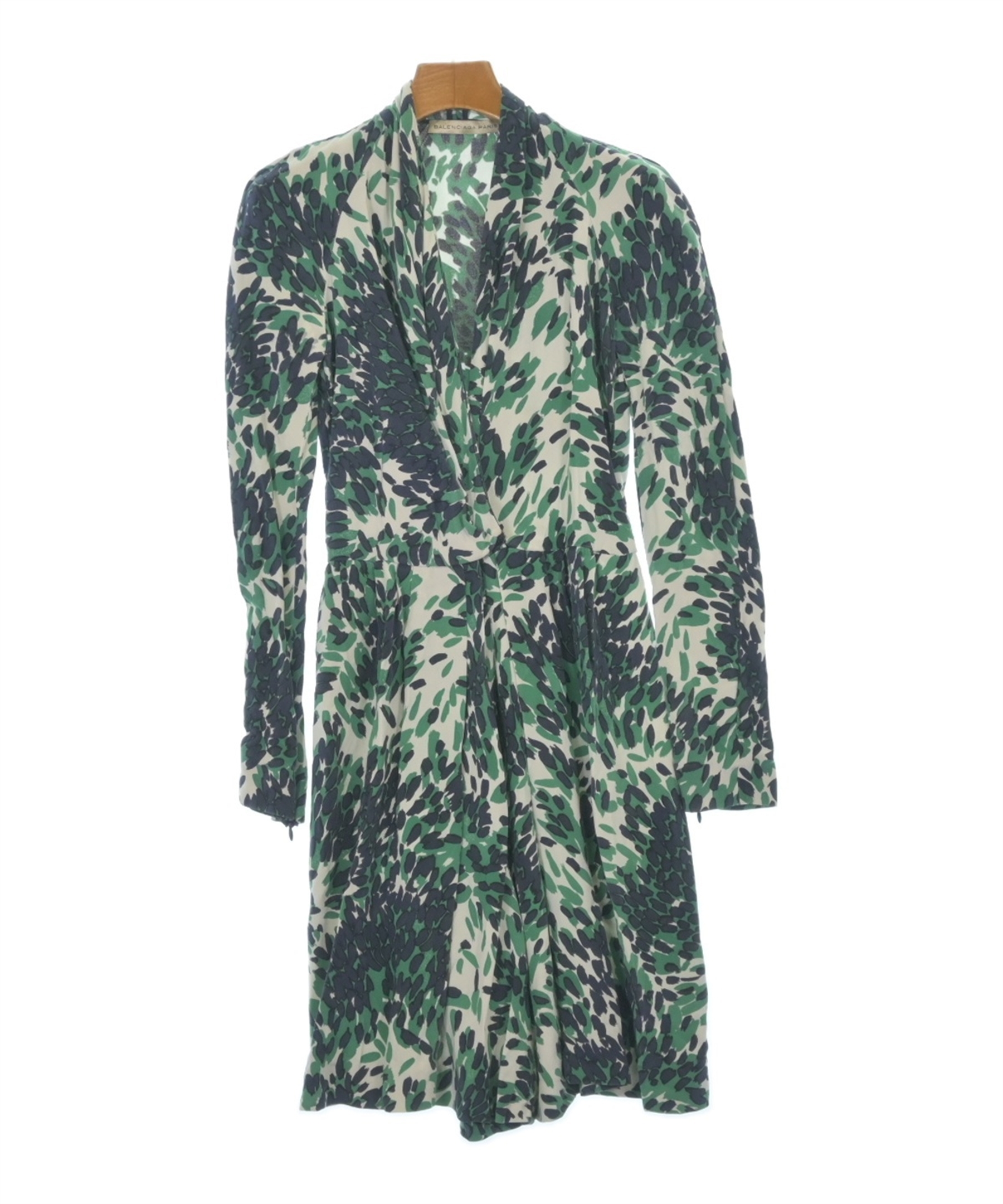 ワンピース BALENCIAGA BALENCIAGA 「BALENCIAGA」 ニットワンピース 40 レッド レディース