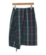 BALENCIAGA（バレンシアガ）ひざ丈スカート 緑 サイズ:34(XXS位) レディース/2200614771015