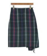 BALENCIAGA（バレンシアガ）ひざ丈スカート 緑 サイズ:34(XXS位) レディース/2200614771015