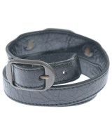 BALENCIAGA（バレンシアガ）ブレスレット・バングル 黒 サイズ:- メンズ/2200615428079