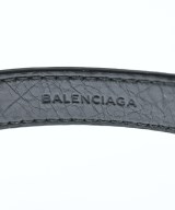 BALENCIAGA（バレンシアガ）ブレスレット・バングル 黒 サイズ:- メンズ/2200615428079