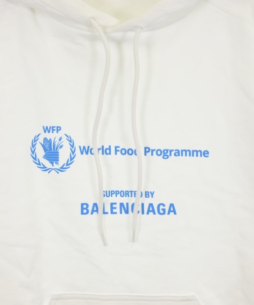 BALENCIAGA（バレンシアガ）パーカー 白 サイズ:S レディース/2200615546025