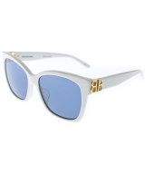 BALENCIAGA（バレンシアガ）サングラス 白 サイズ:- メンズ/2200615559155