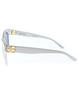 BALENCIAGA（バレンシアガ）サングラス 白 サイズ:- メンズ/2200615559155