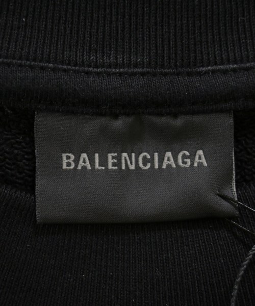 BALENCIAGA（バレンシアガ）スウェット 黒 サイズ:S メンズ/2200615744018
