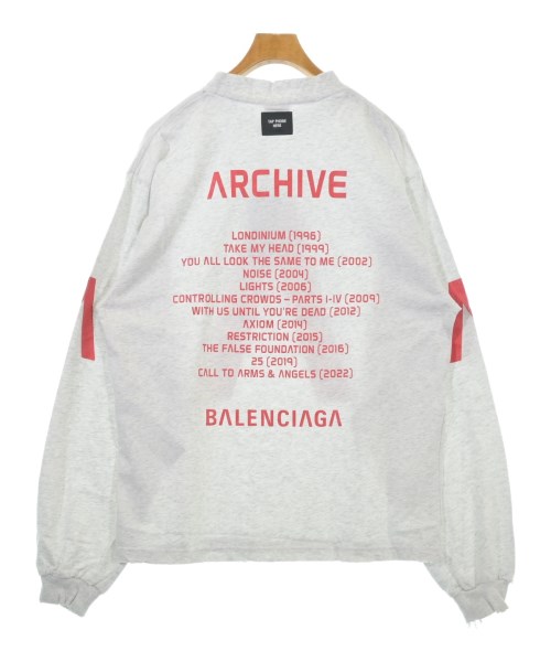 BALENCIAGA（バレンシアガ）Tシャツ・カットソー グレー サイズ:S メンズ/2200615744032