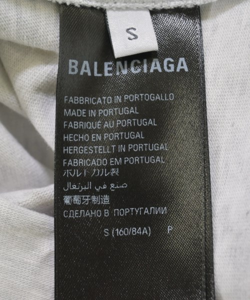 BALENCIAGA（バレンシアガ）Tシャツ・カットソー グレー サイズ:S メンズ/2200615744032