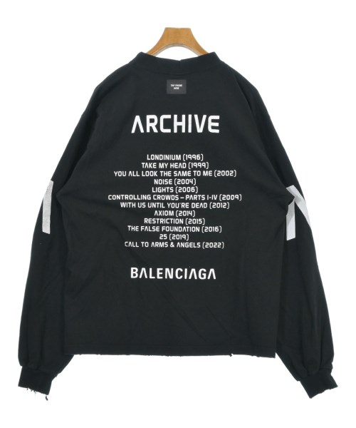 BALENCIAGA（バレンシアガ）Tシャツ・カットソー 黒 サイズ:S メンズ/2200615744049