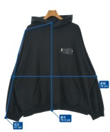 BALENCIAGA（バレンシアガ）パーカー 黒 サイズ:3(L位) メンズ/2200615759012