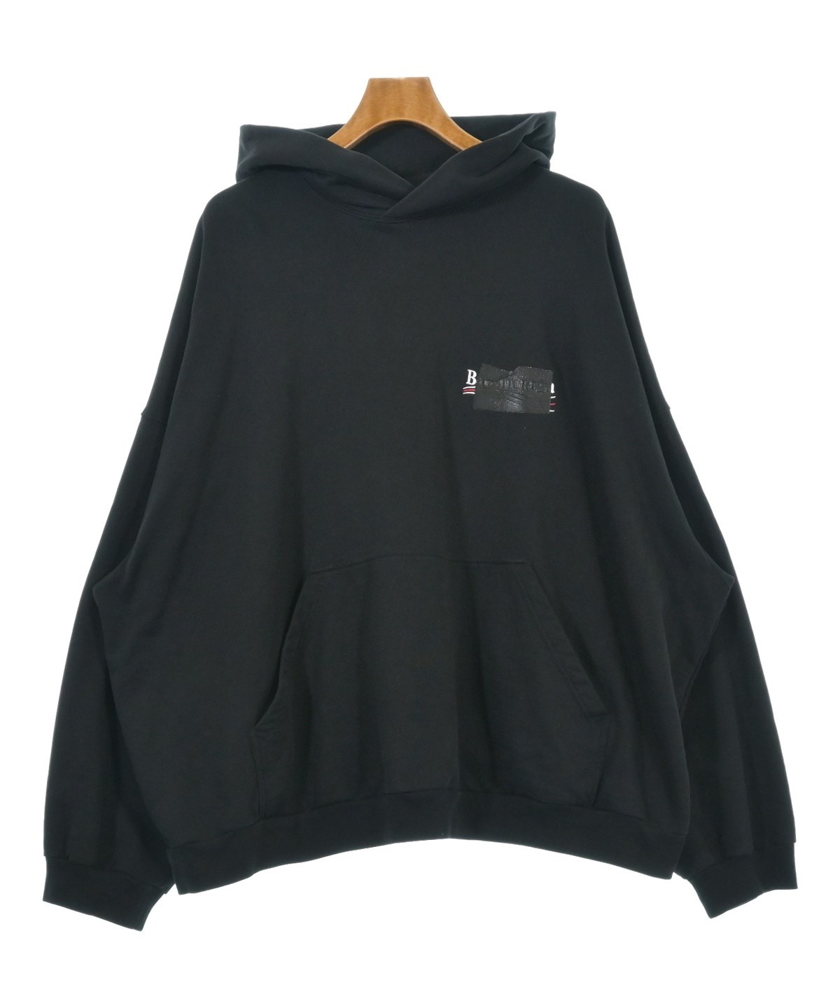 BALENCIAGA（バレンシアガ）パーカー 黒 サイズ:3(L位) メンズ